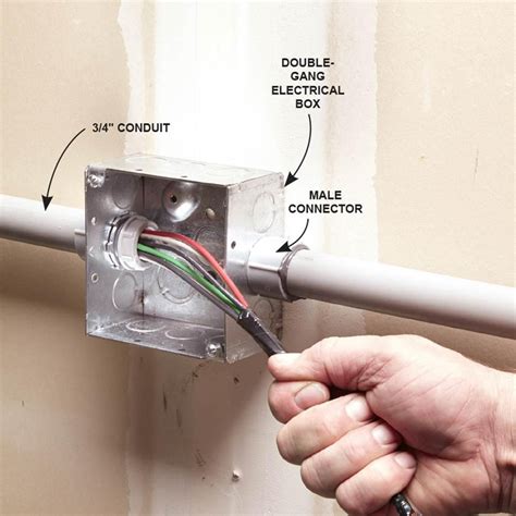 plastic collars for wiring entering metal box|metal electrical box nm cable.